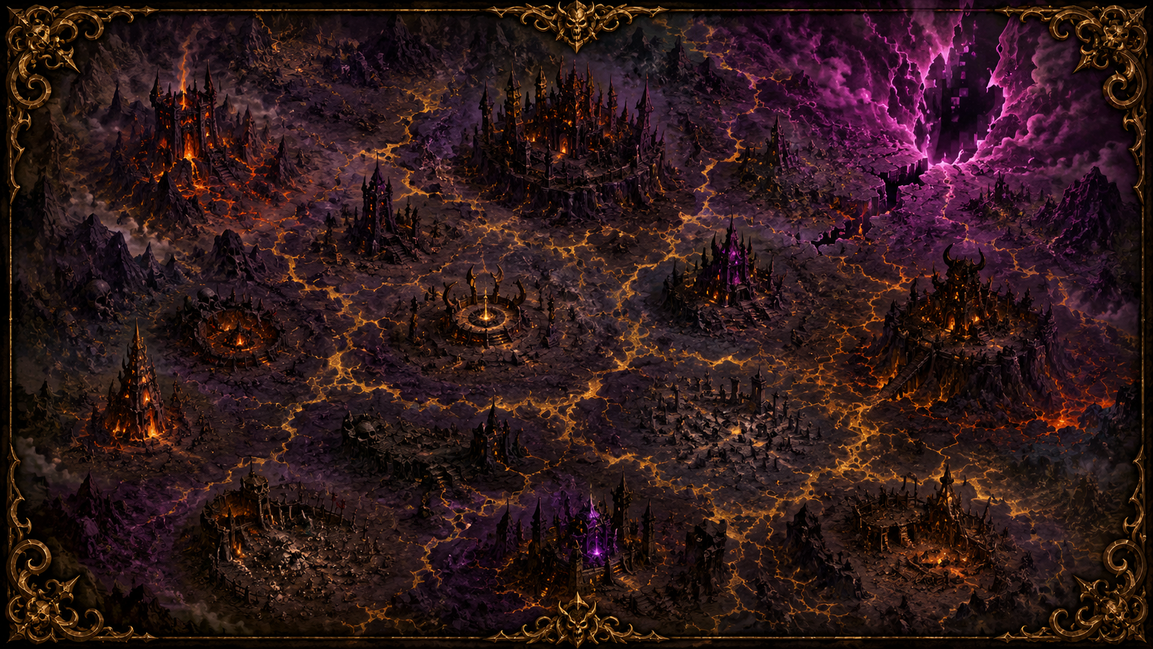 Campaign world map preview