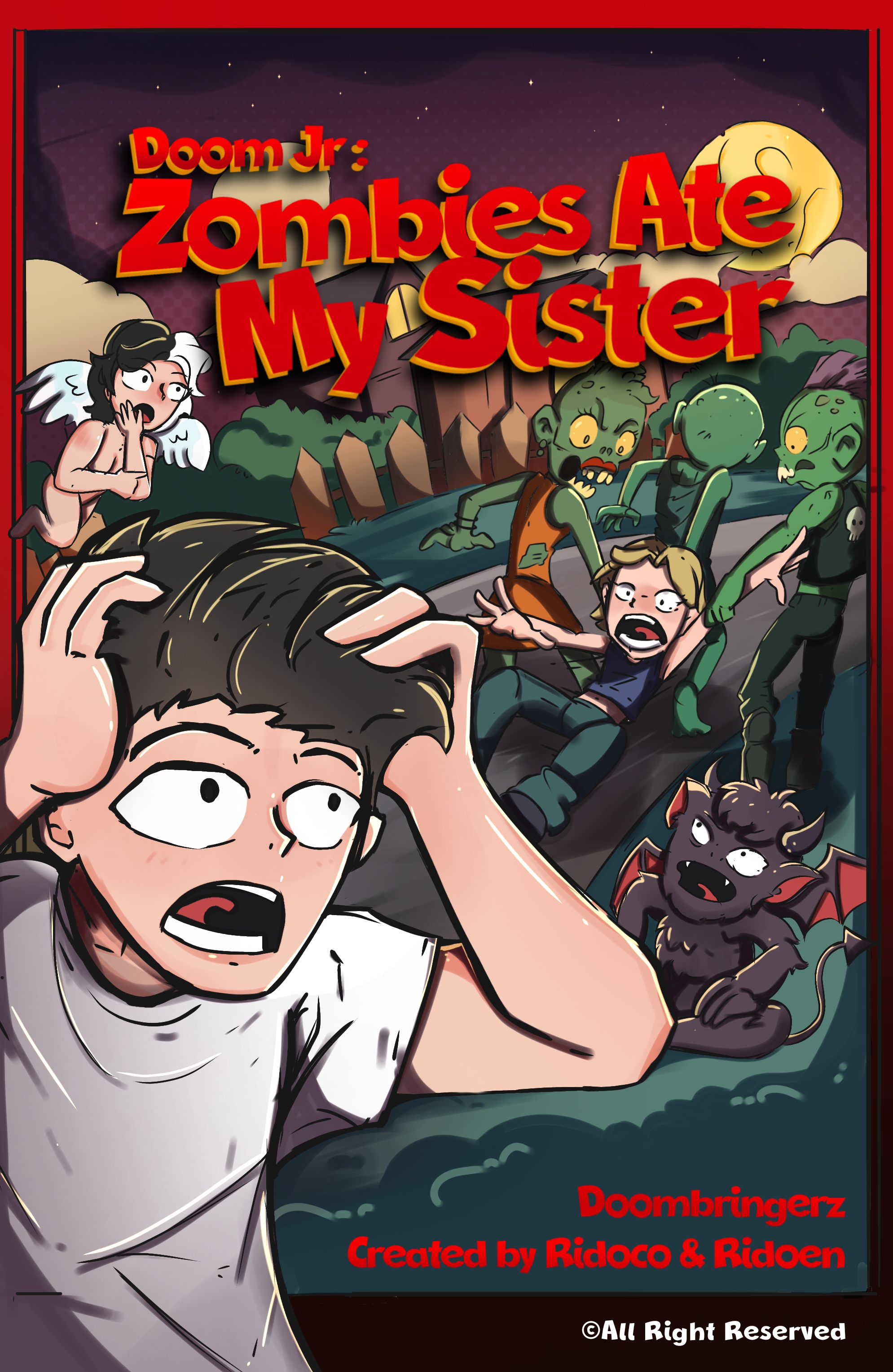 Doom Jr: Zombies Ate My Sister cover